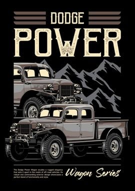 Power Wagon Muscle Car