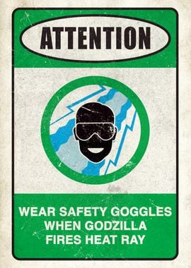 Wear Safety Googles