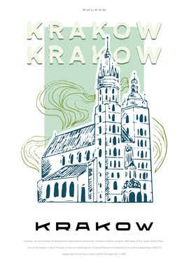 Krakow poland big city