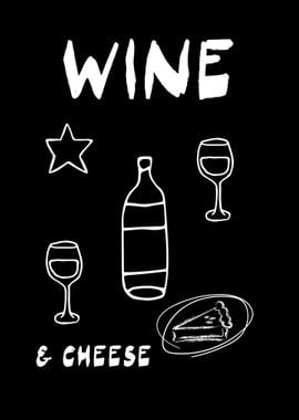 wine and cheese