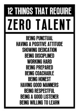 Require Zero Talent