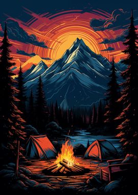 The Mountain Campfire 