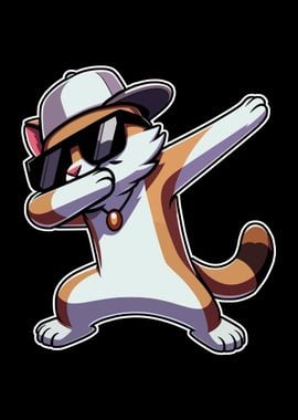 Dabbing Cat