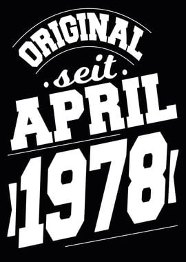 April 1978 46 Jahre