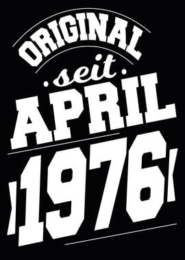 April 1976 48 Jahre