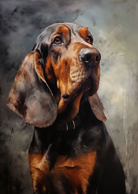 Bloodhound dog