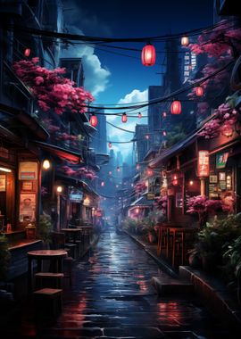 Japan Neon Street