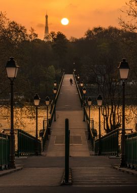 Paris sunrise