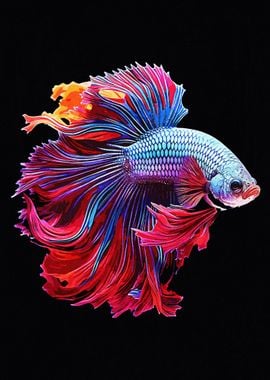 Vintage Ornamental Fish