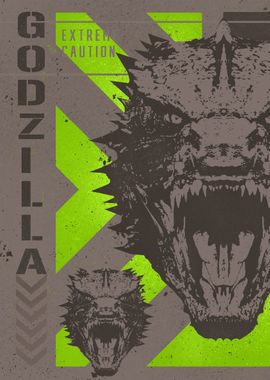 Godzilla Extreme Caution