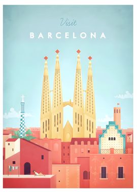 Spain Barcelona TraveL art