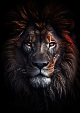 lion portrait