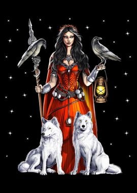 Morrigan Celtic Goddess 