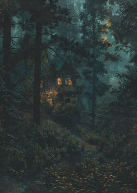 Magical Forest Witch House