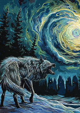 Horror Wolf Paint