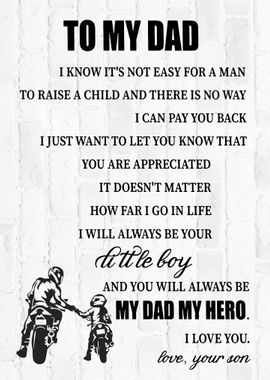 To My Dad Riding