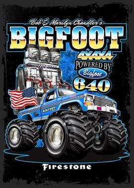 Monster Truck Graphic 17