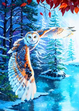 Winter Owl