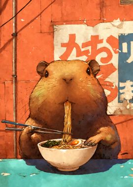 Capybara Ramen Noodles