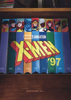 X-Men 97 VHS collection