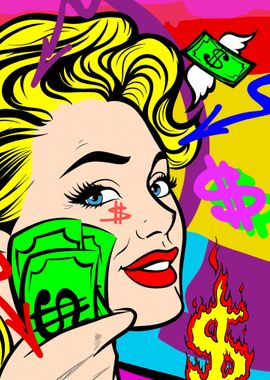 Pop Art comic style