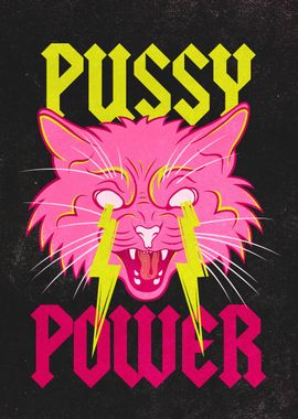 Pussy Power Feminist Quote