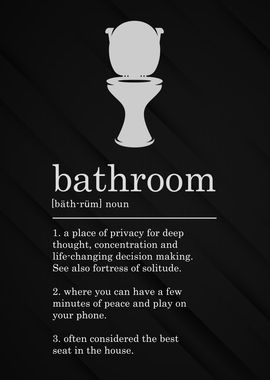 Funny Bathroom Definition