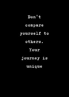 Don t compare yourself 