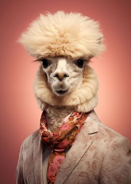 Funny Alpaca Animal