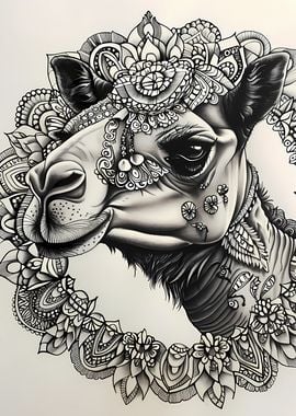 Mandala Camel