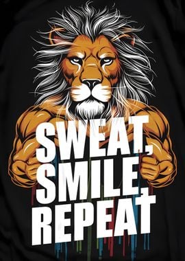 Inspirational Lion poster