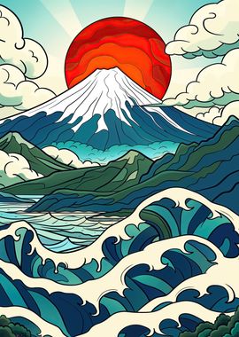 Spirit of Japan Mt Fuji