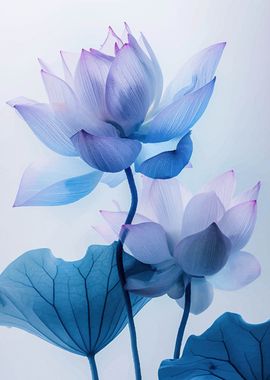 Lotus Watercolor Flower