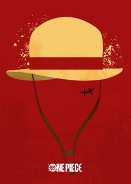 Minimalistic Luffy