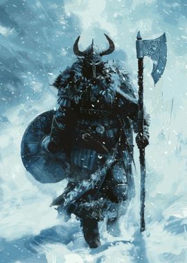 Icy Rampage Viking Warrior