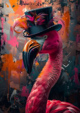 Neon Flamingo