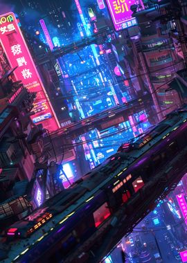 Cyber city never sleeps