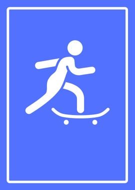 skateboard symbol