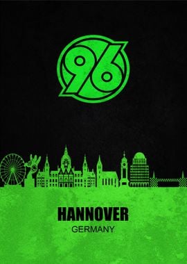 Hannover 96 City Skyline