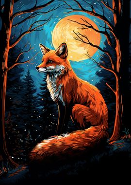 Fox Forest Animal