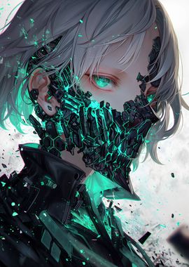 Cyberpunk Anime Girl