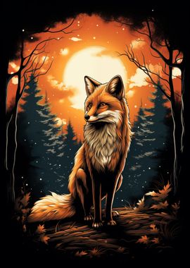 Fox Forest Animal