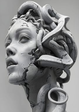 the statue of medusa