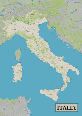 Italy map