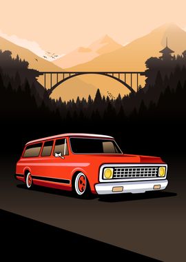 van classic car