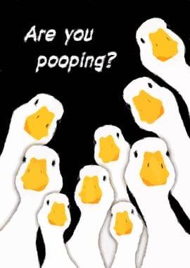 Are You Pooping