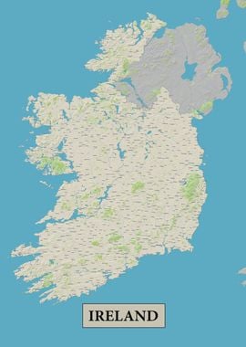 Ireland map