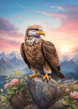 Eagle King of the Mountain