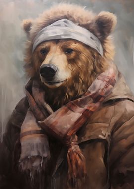 Cozy Brown Bear