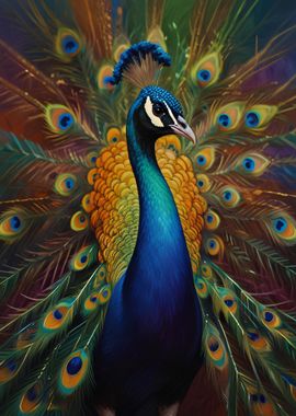 Majestic Peacock Amidst V3